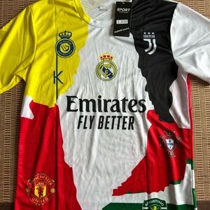 Cristiano Ronald special whole career memorial jersey, #7 Ronaldo, size large
